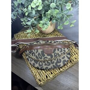 Crossbody Bags for Women Sling Chest Bag Leopard Pattern Fanny Pack Zipper‎